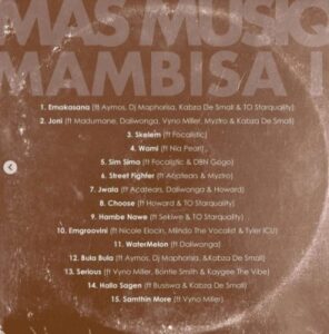 Mas Musiq – Joni Ft. Madumane, Daliwonga, Vyno Miller, Myztro & Kabza De Small